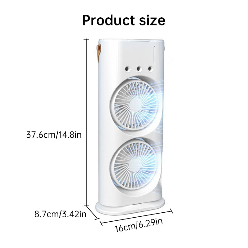 Rechargeable Portable Mini Fan with Spray Cooling