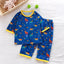 hibobi 2-Piece Children Air-Conditioning Clothing Summer Home Clothes Three-Quarter Sleeve Underwear Set Baby Pajamas Tracksuit - Korvel