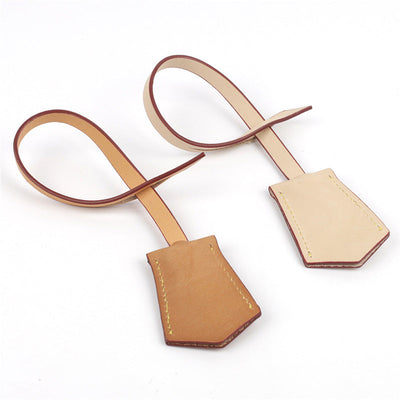 Premium Vegetable Tanned Leather Luggage Tags