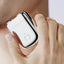 Mini electric shaver with magnetic suction dual blade heads 2-speed USB charging mini portable men's electric shaver - Korvel