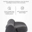 Bed Side Sleeping Pillow Neck Pain Relief Ergonomic Cervical Memory Foam Pillow - Korvel