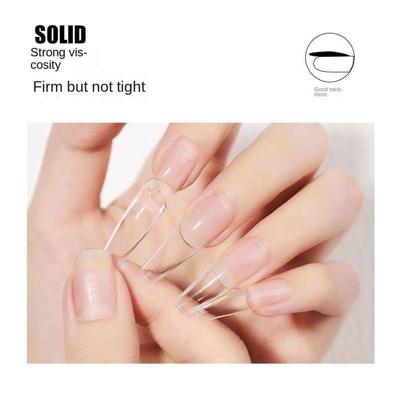 Nail dressing Solid patch adhesive nail polish glue Large capacity tank Armor adhesive for nail salons - Korvel