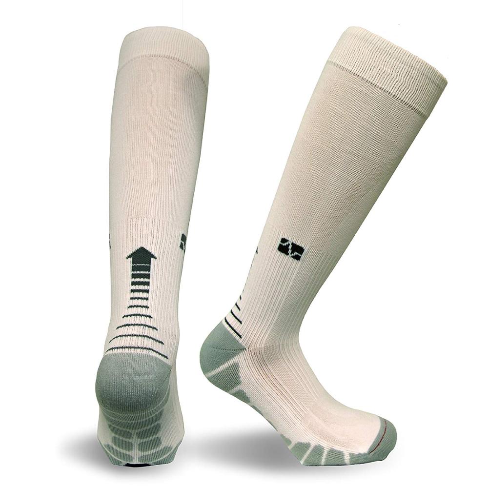 Compression Stocking Anti-slip Best for Basketball Football Outdoor Running  Socks Women Men Travel Compression Socks - Korvel