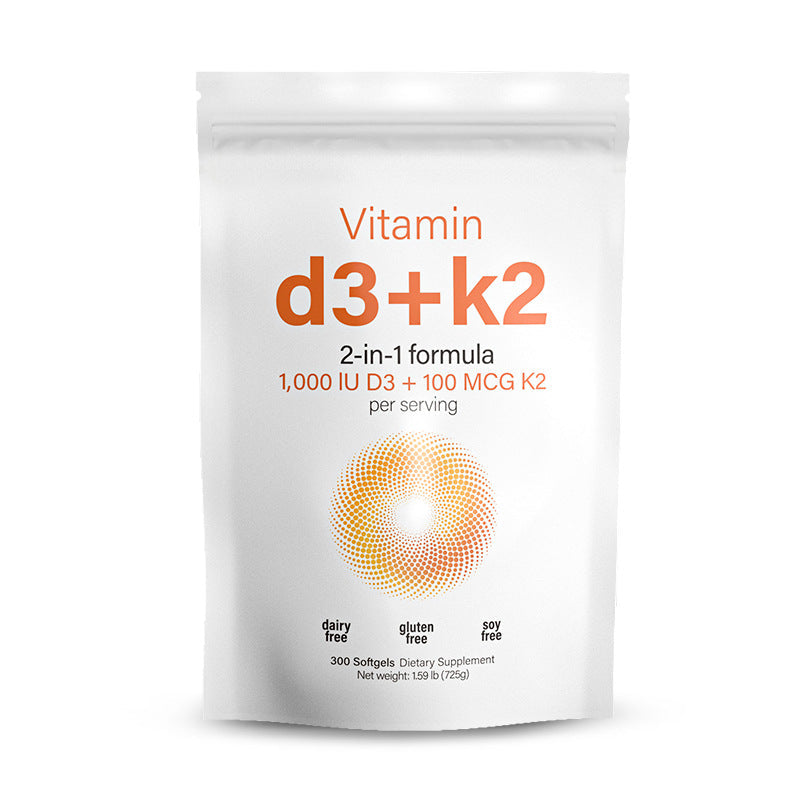 Vitamin D3+K2 Soft Capsules - Korvel