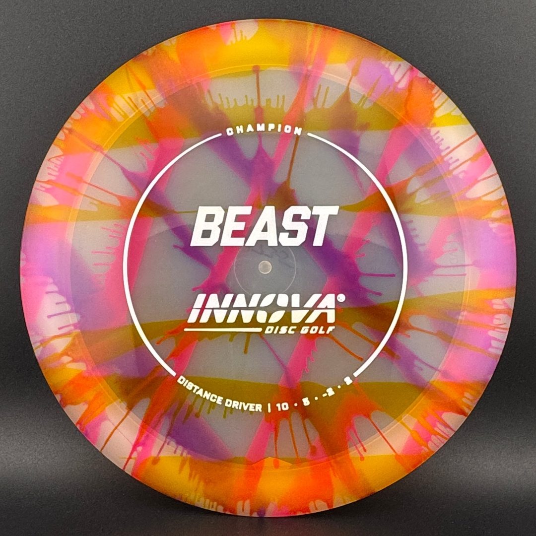 I-Dye Champion Beast Disc Golf Driver