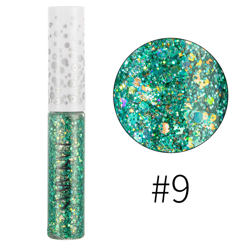 HANDAIYAN Symphony Eyeliner Eye Shadow Dream Shiny Eyeliner Jelly Bright Sequin Eyeliner Eye Shadow - Korvel