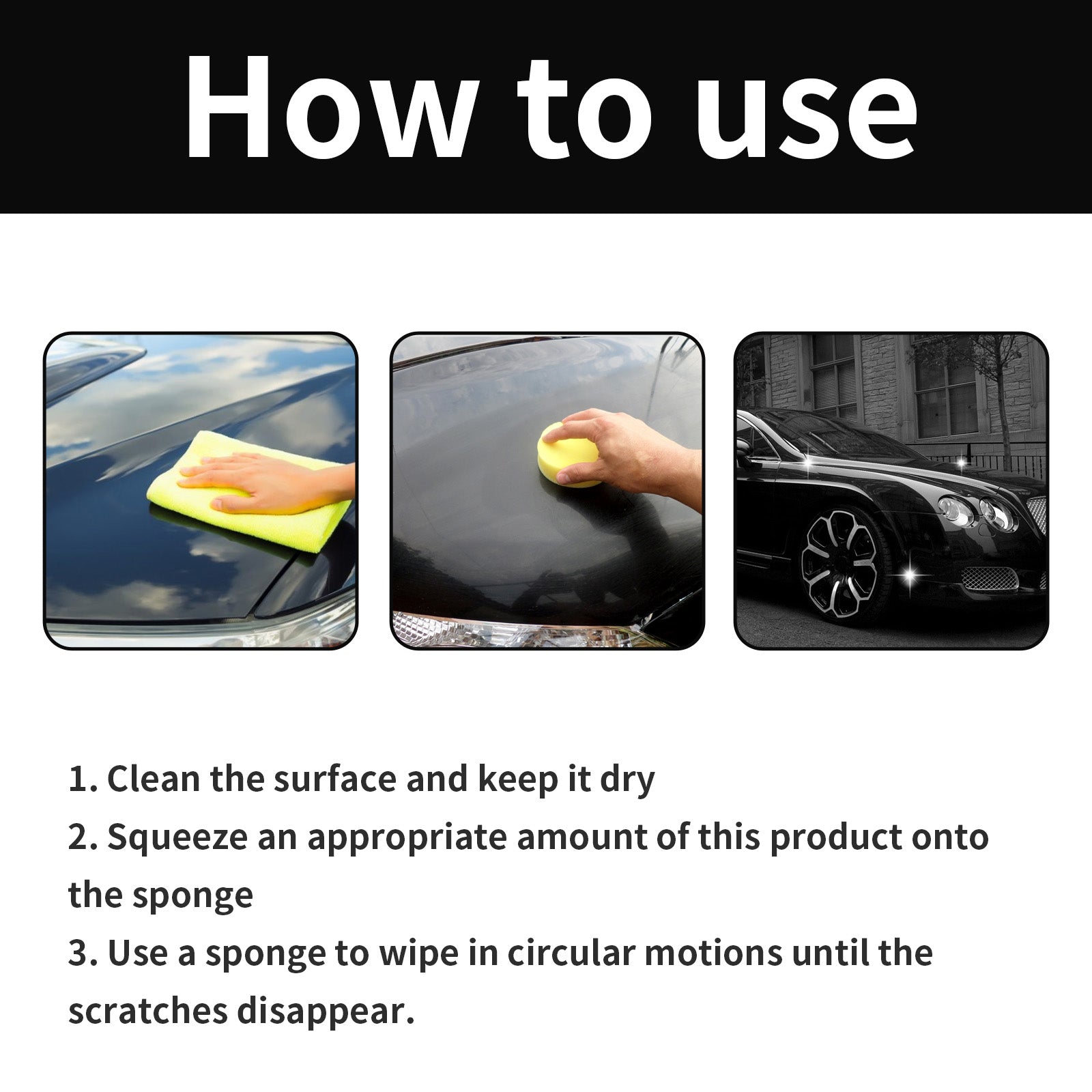 Repairs Deep Scratches Graphene Wax, Car Paint Repair Deep Scratches Graphene Wax Refurbished Car Wax - Korvel