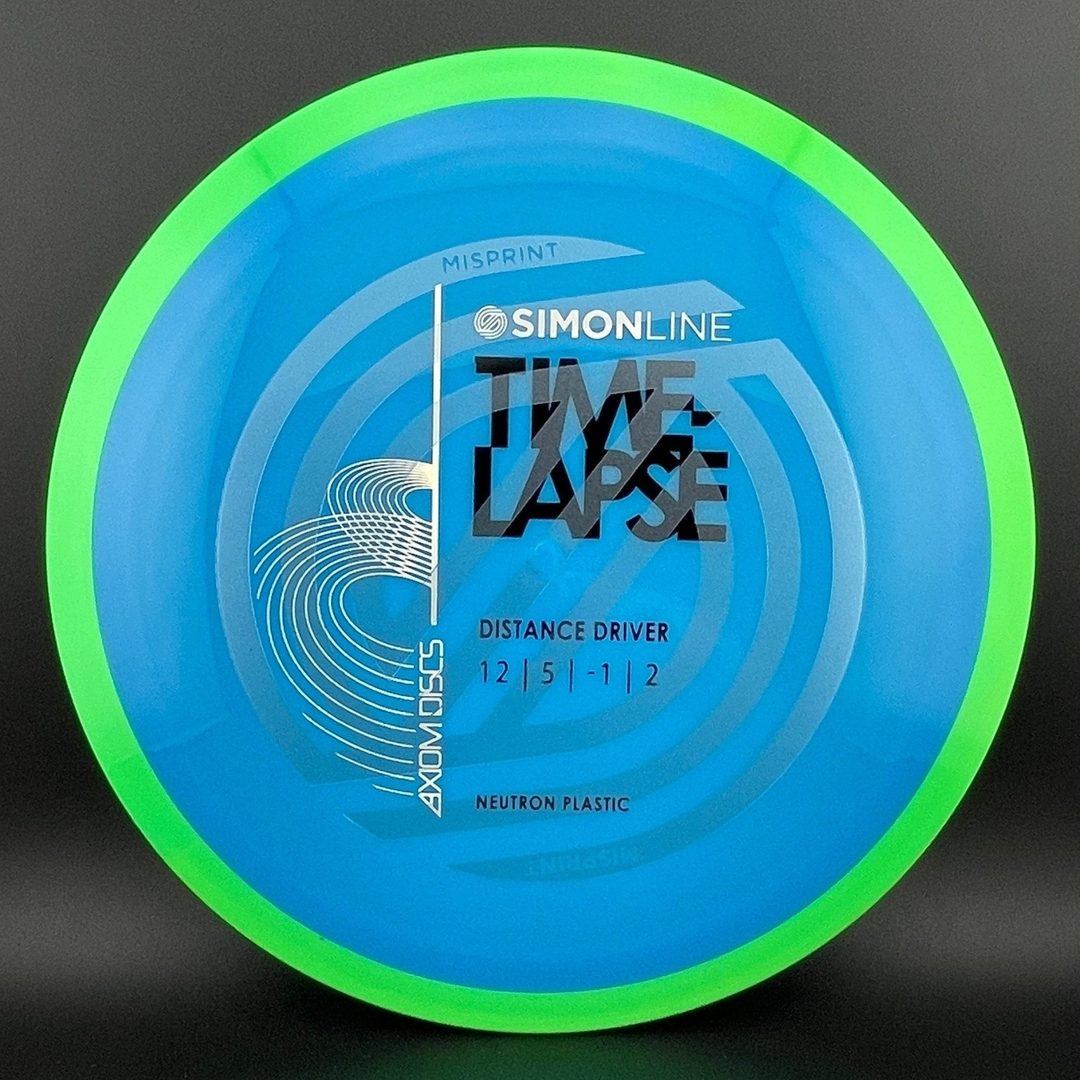 Neutron Time-Lapse (Re-Tooled) - Error de impresión de Simon Line