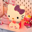Kawaii Sanrio Hello Kitty Pat Night Light Girls Bedroom Bedlight Anime Hellokitty Night Lamp Desktop Decor Ornaments Girls Gift - Korvel