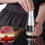 Stainless Steel Manual Kitchen Chopper (for garlic, ginger, herbs, nuts) - Korvel
