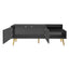 Modern Shoe Storage Bench with Hidden Storage and Upholstered Cushions for Bedside, Living Room and Entryway (Gray) - Korvel