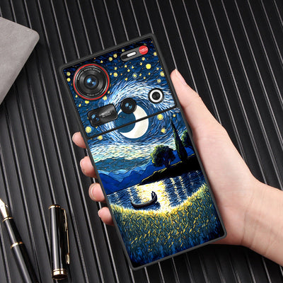 Nubia Z70Sultra Leather Phone Case - Classic Starry Sky Design