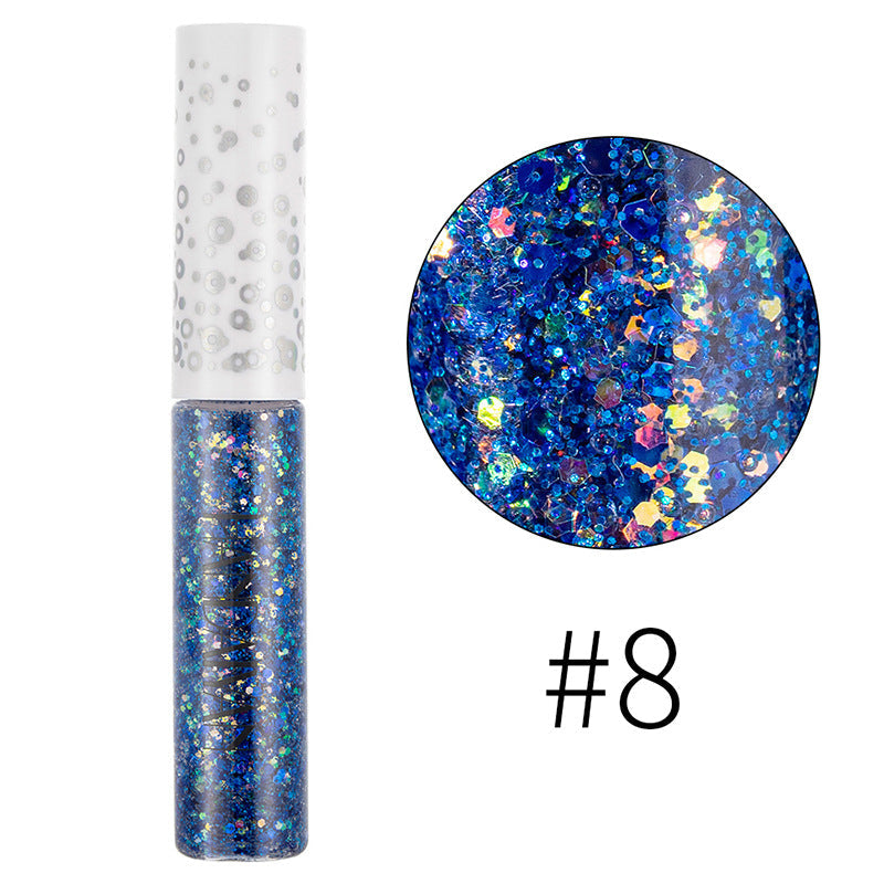HANDAIYAN Symphony Eyeliner Eye Shadow Dream Shiny Eyeliner Jelly Bright Sequin Eyeliner Eye Shadow - Korvel