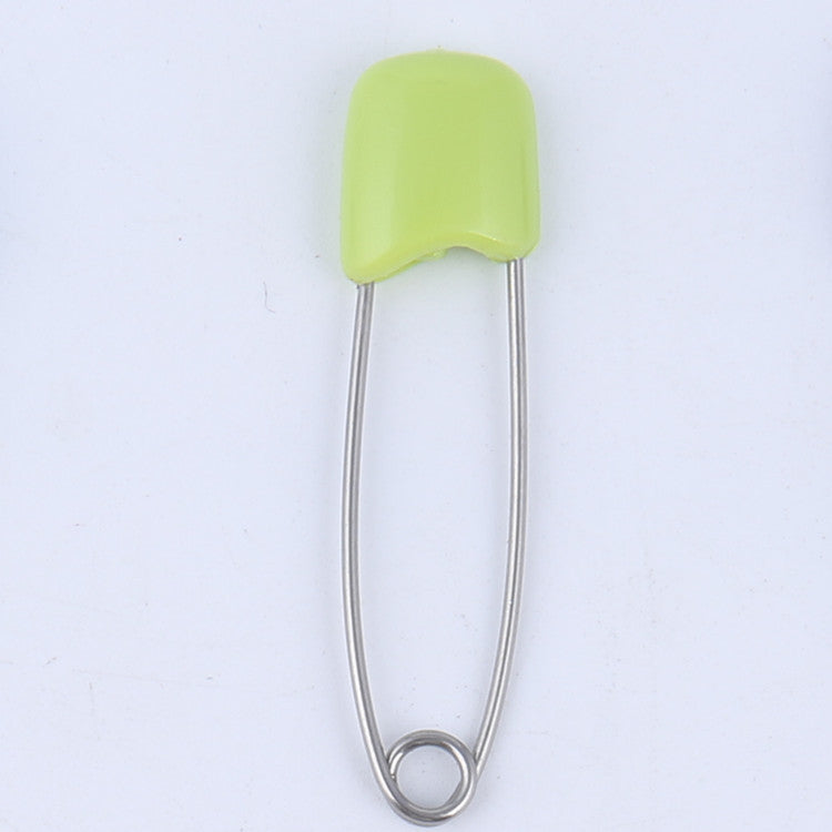 Baby Child Safety Pins Smiley Pins Plastic Safety Pins Medium Size About 40 Large Size About 55 mm - Korvel