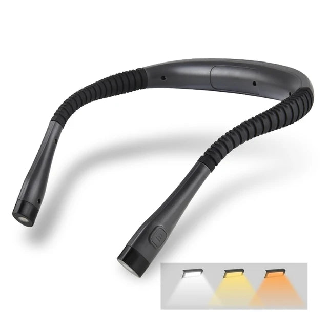 Bendable USB Rechargeable Neck Reading Light