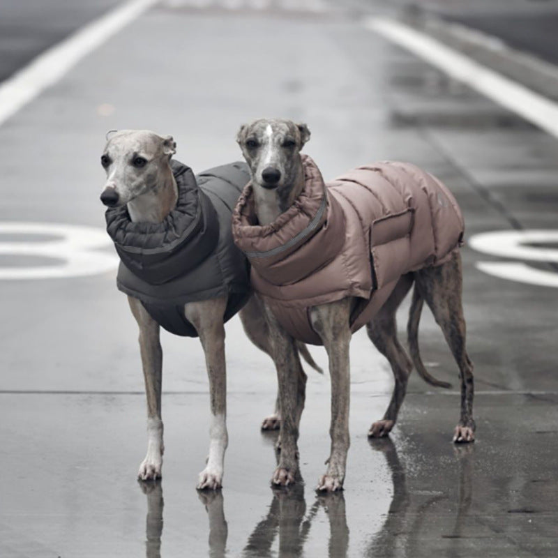 Manteau pour chien imperméable à deux pattes - Chaud et élégant