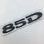 Premium Metal Tail Label Sticker for Tesla Models