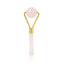Natural Rose Quartz Facial Massage Crystal Stone Body Jade Massager Derma Roller Skincare Ice Roller Wrinkle Removal Beauty Tool - Korvel