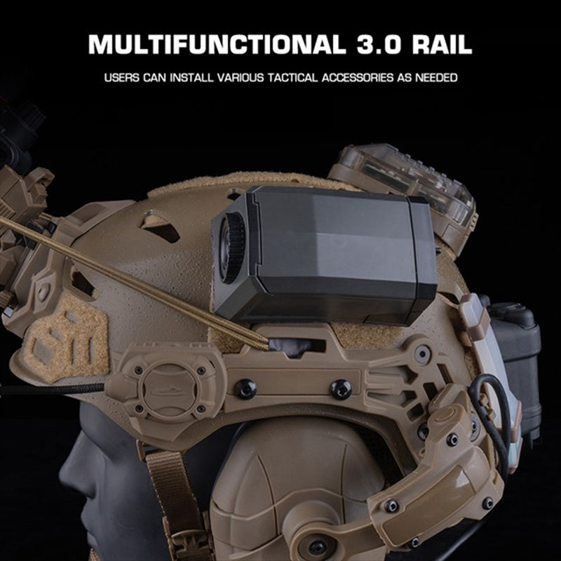 Tactical Helmet Wendy 3.0: Adjustable, for Training, Animation, Games & Outdoor Riding. - Korvel
