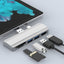 Suitable for Surface Pro 4/5/6 docking station USB to HDMI same screen card reader expansion hub - Korvel