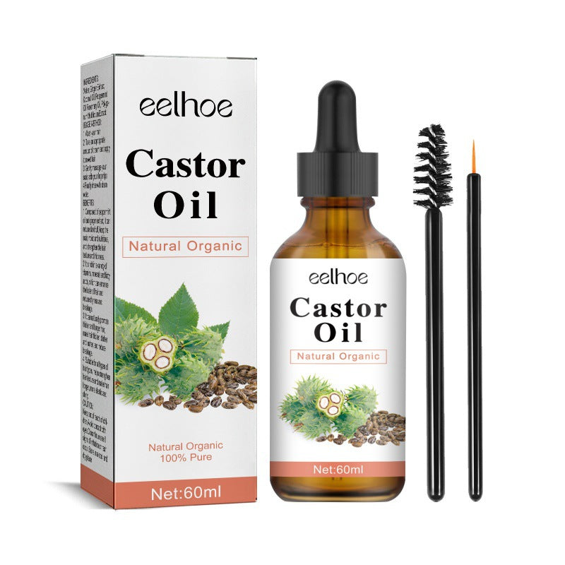 Kit de soins capillaires à l'huile de ricin premium pour la nutrition