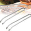 BBQ Usage Turning Tongs BBQ Sausage Turning Tong - Korvel