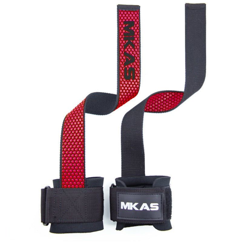 Weight Lifting Straps with Neoprene Padding for Men Women Weightlifting Powerlifting Strength Training Deadlift Wrist Straps - Korvel