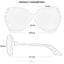 BARCUR Trendy Butterfly Sunglasses with Polarized Lenses