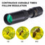 Télescope monoculaire portable HD 10-30×25 pour une utilisation en extérieur