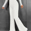 Stylish High-Waisted Micro Flared Pants for Women