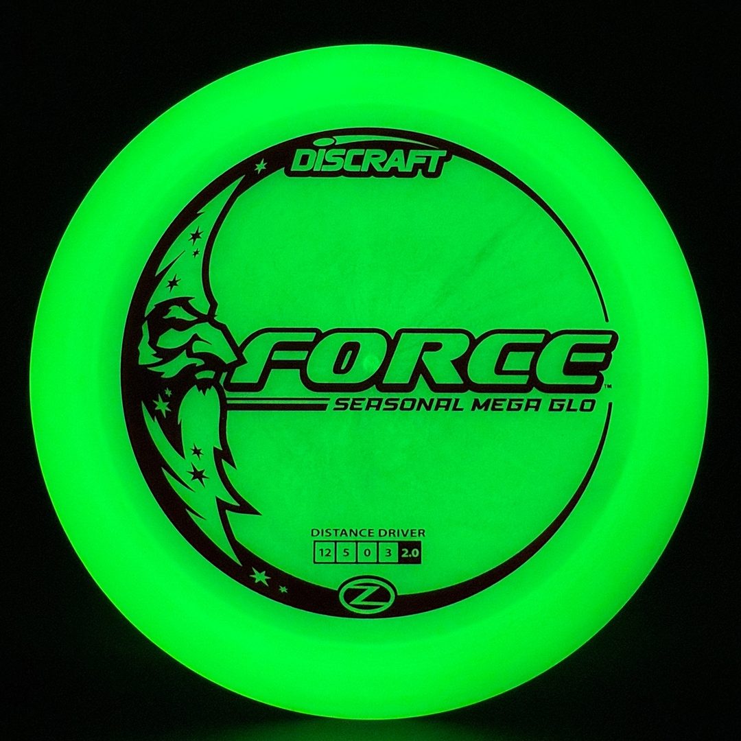 Mega Glo Force - Seasonal Glo Disc Golf Driver