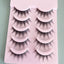 Cartoon Bushy Black Terrier Big Devil False Eyelashes Whole Piece Barbie Eyelashes Natural Little Devil - Korvel