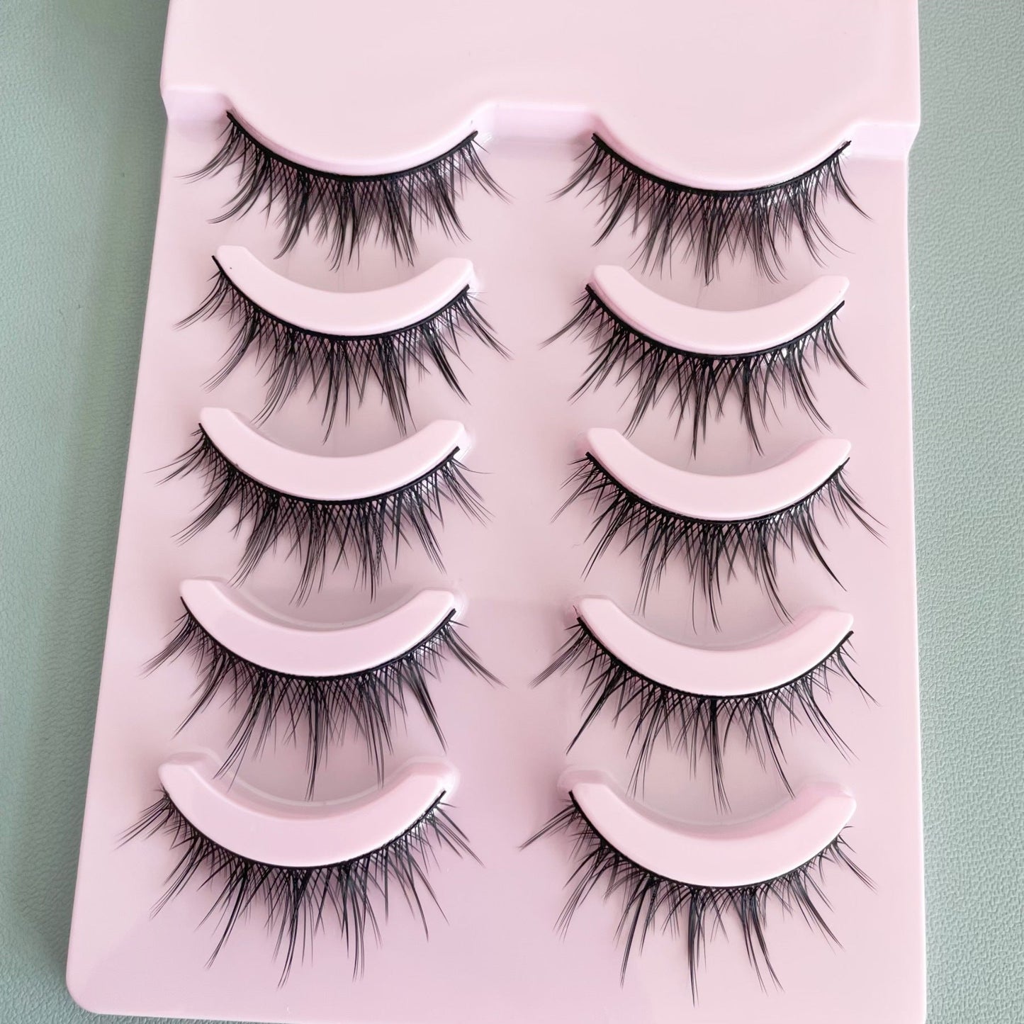 Cartoon Bushy Black Terrier Big Devil False Eyelashes Whole Piece Barbie Eyelashes Natural Little Devil - Korvel