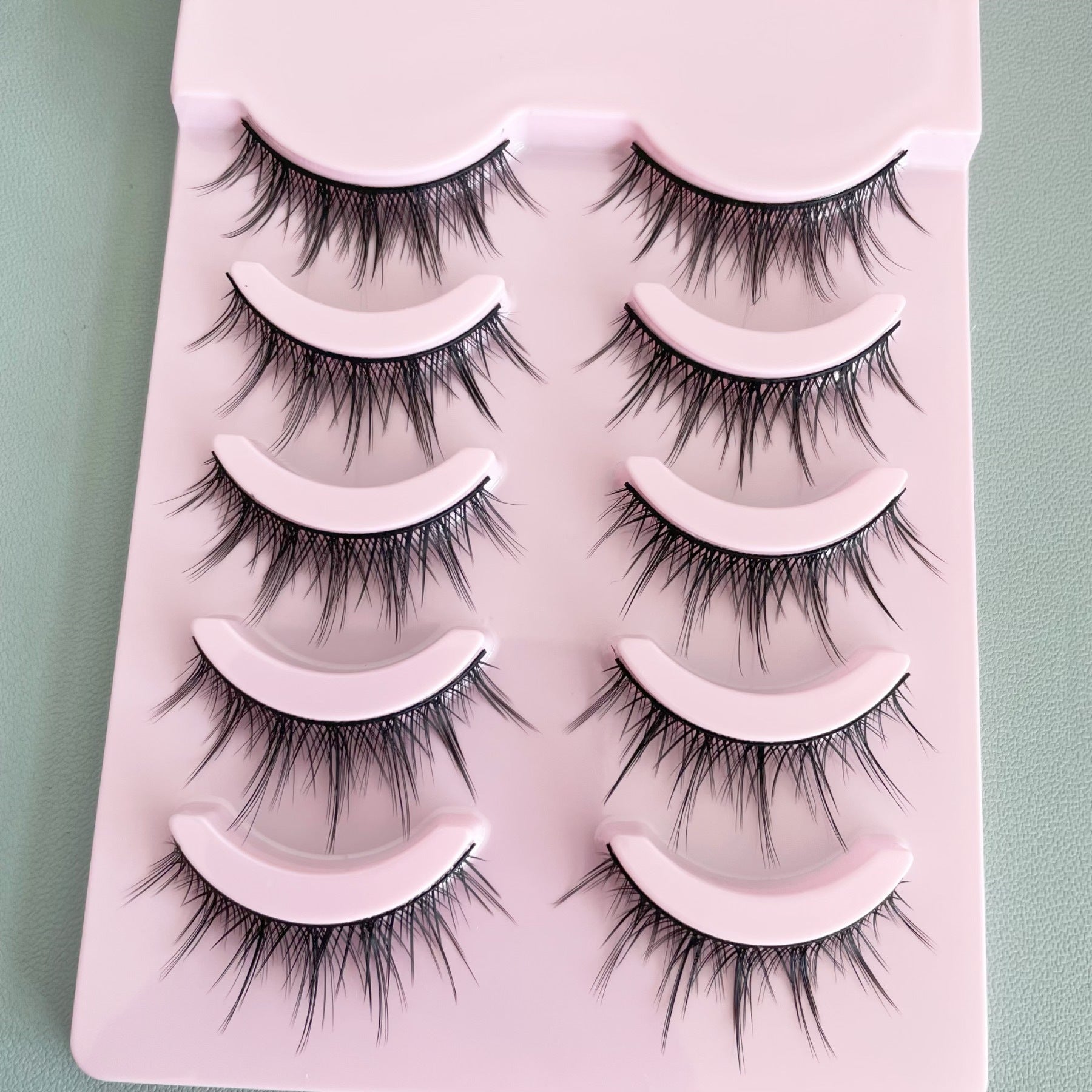 Cartoon Bushy Black Terrier Big Devil False Eyelashes Whole Piece Barbie Eyelashes Natural Little Devil - Korvel