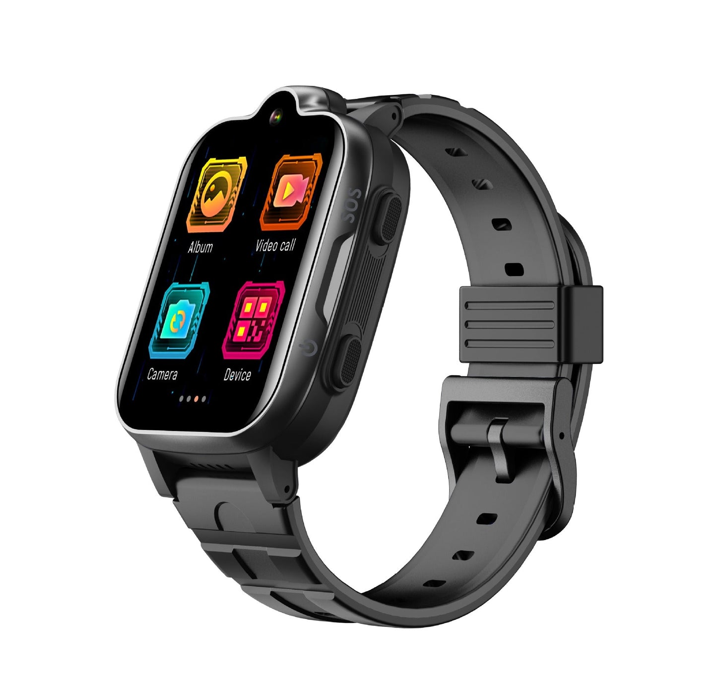 Montre intelligente GPS 4G pour enfants avec vidéo et support multilingue