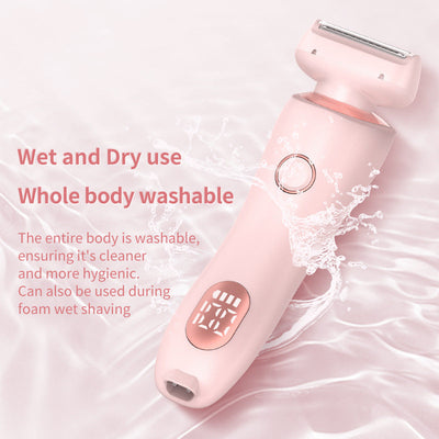 Private Hair Shaving Machine 2-in-1 Women's Hair Cutting Machine Electric Hair Removal Instrument - Korvel