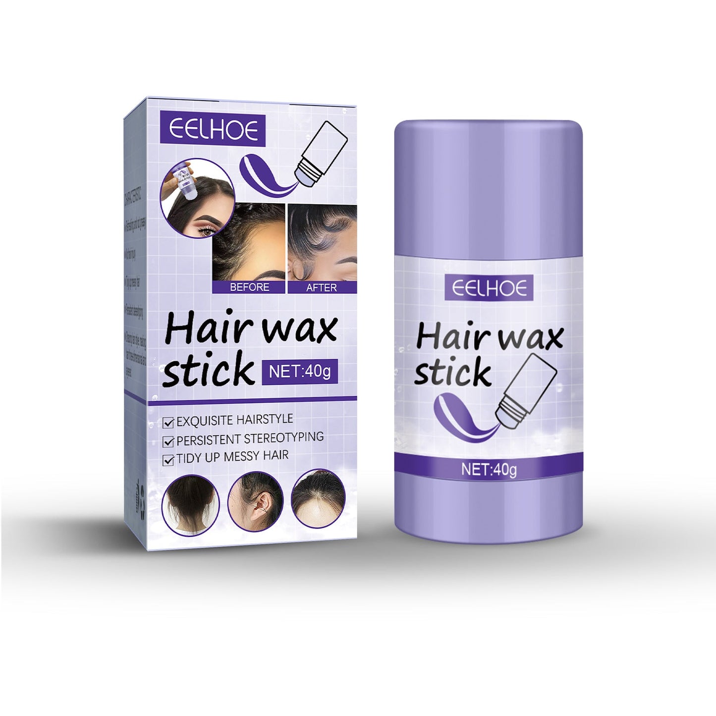 Varilla de Cera para Cabello Premium para Estilizado Sin Esfuerzo