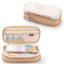 Macaron color block can transform into a large capacity upgraded pencil case stationery - Korvel