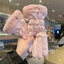 Guantes de Invierno Acolchados Lindos para Mujeres - Algodón y Forro Polar