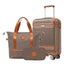 Hardshell Luggage Sets 3 Piece Carry-on Suitcase Double Spinner Wheels with TSA Lock for Men Women, Coppery (20in) - Korvel