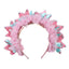 Fashionable new fabric crown hairband for women - Korvel