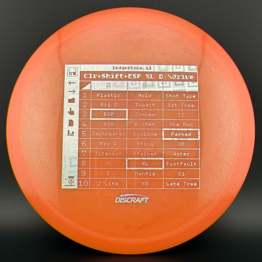 Colorshift ESP XL - Ledgestone Finale 2025 Disc Golf Driver