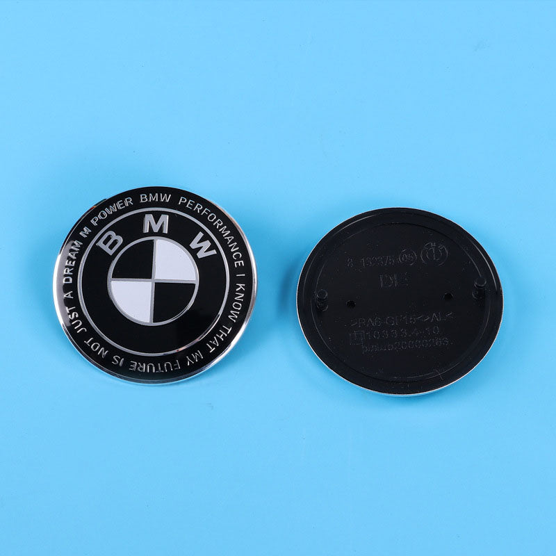 Suitable for BMW front and rear standard wheel hub covers 56/68mm 3 Series 5 Series X1X5X6M logo co branded center cover logo - Korvel