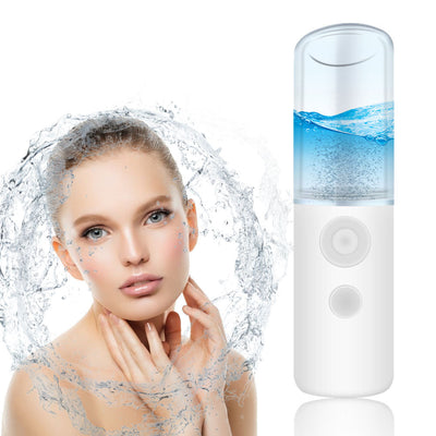 Nano Spray Moisturizing Instrument HailiCare Portable Moisturizing Cold Spray Machine Face Steamer Beauty Instrument - Korvel