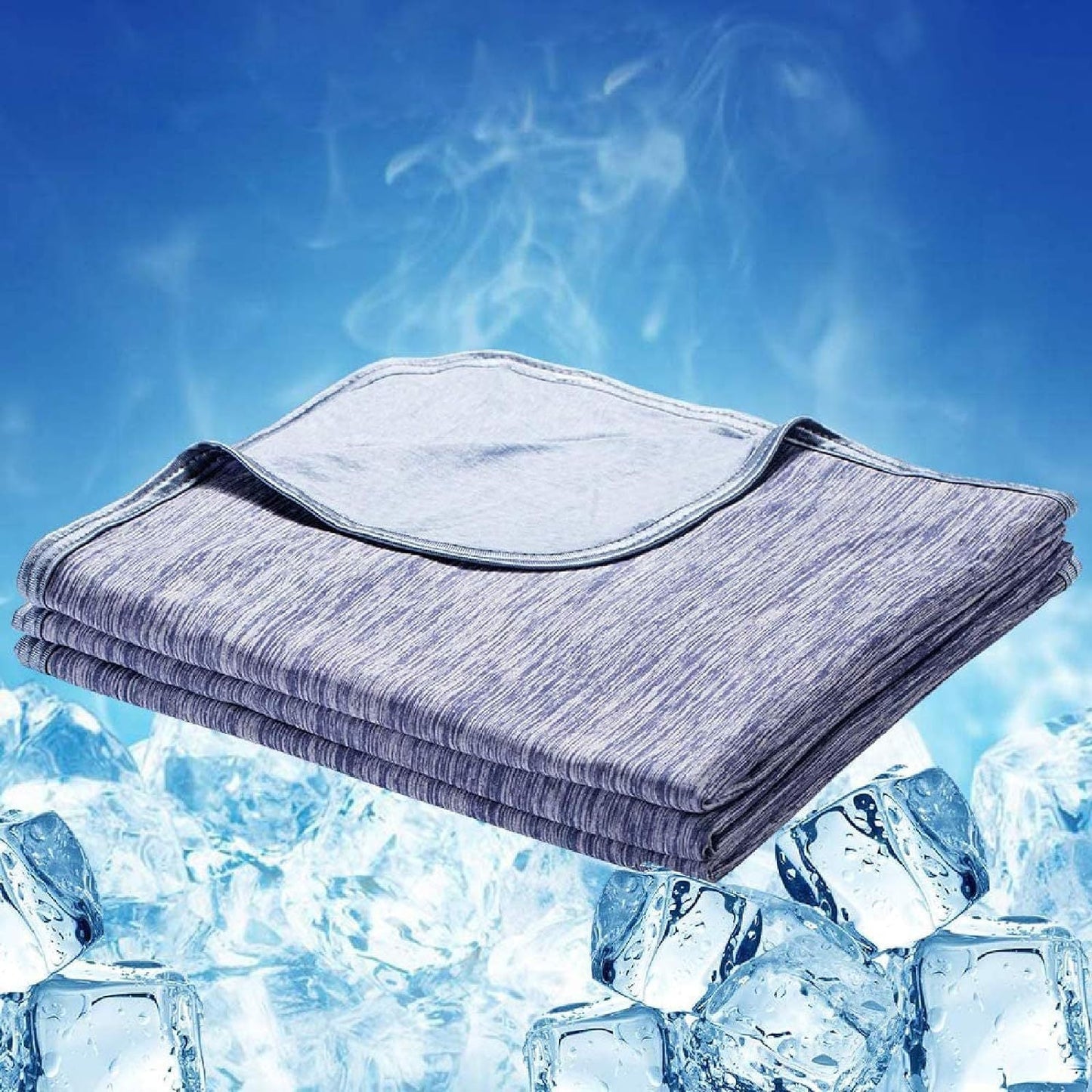 Adult and children's hot sleep cooling blanket summer air conditioning cooling blanket double-layer design cooling blanket - Korvel
