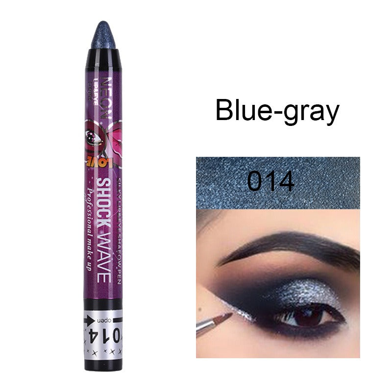 KISS SUSY 36 color eye shadow pencil stick lip pencil 2 in 1 is not easy to smudge - Korvel