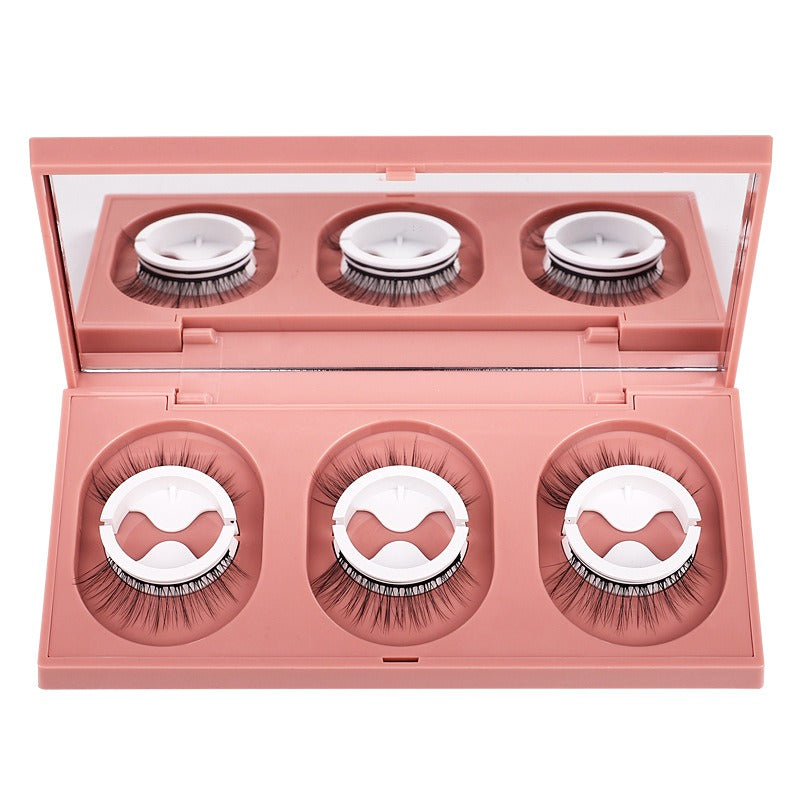 Self-Adhesive False Eyelashes - Natural Look, Three Pairs