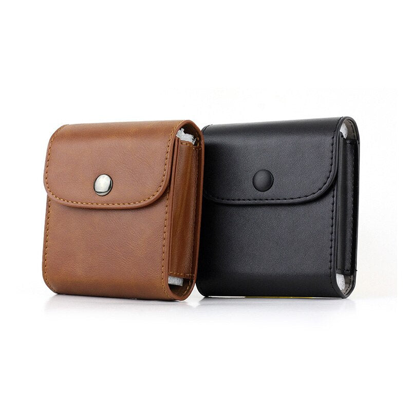 Fujifilm Instax Mini Film Waterproof PU Leather Photo Storage Bag Pouch Pocket Case for fuji Square SQ20 SQ10 SQ6 SP-3 Camera - Korvel
