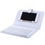 Portable PU Leather Wireless Keyboard Case for iPhone Protective Mobile Phone with Bluetooth Keyboard For IPhone Android Phone - Korvel