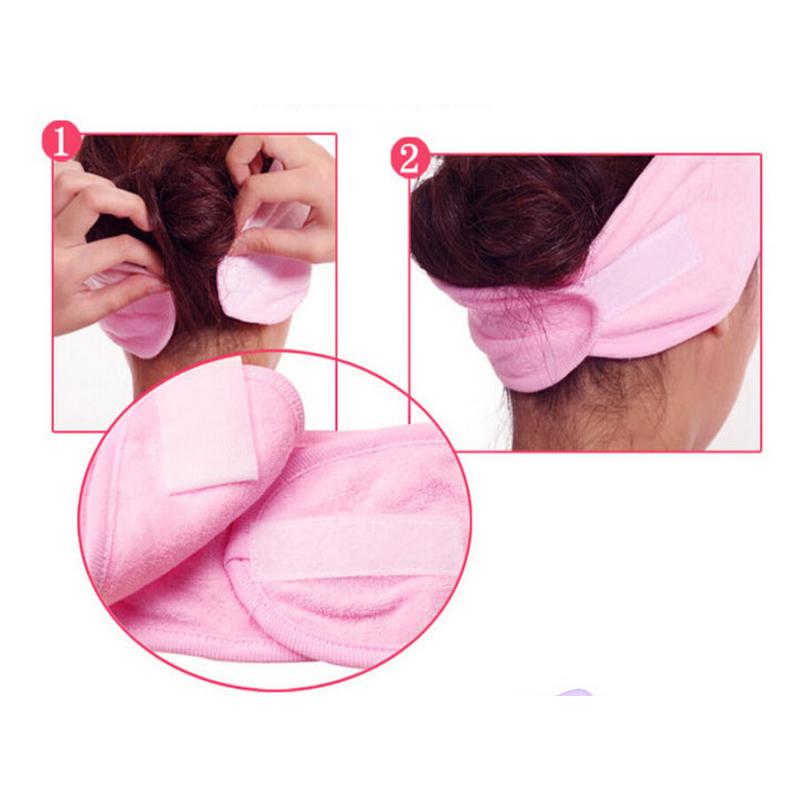 Premium Bathing Headband for Spa and Shower Use